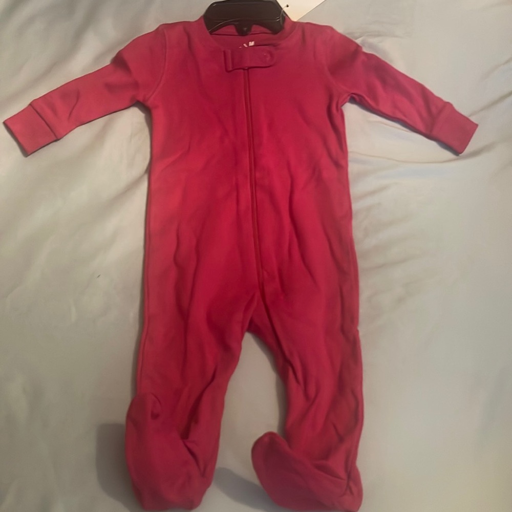 Baby girl pink/purple sleeper